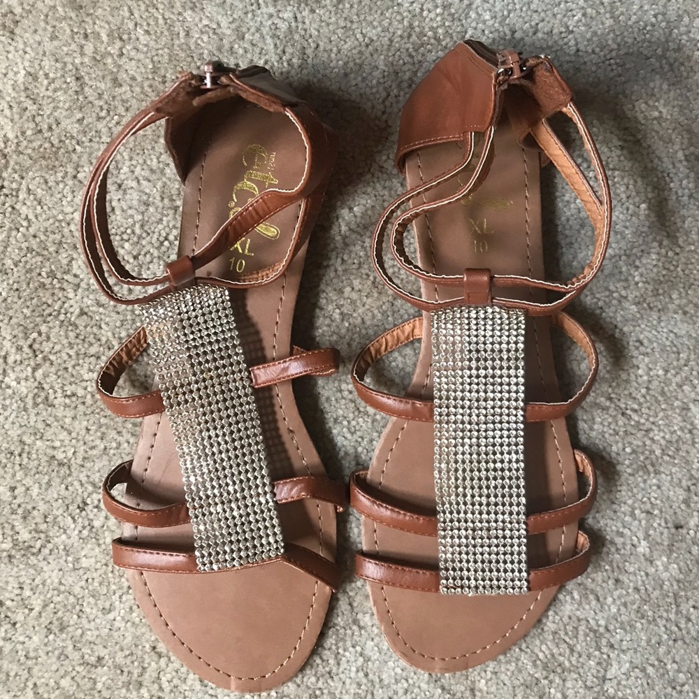 Jeweled Sandals